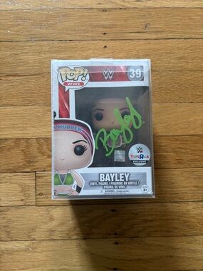 Funko Pop! WWE Bayley Vinyl Figure Autographed